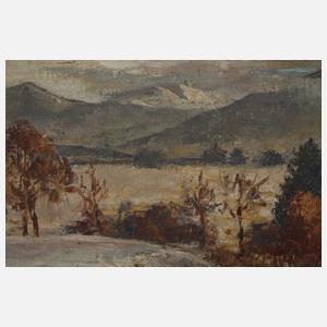 Eugen Franz Renwart, Winterlandschaft