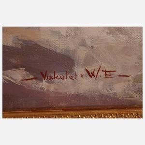 Witman Etelka Vizkeleti, "Blumenmarkt in Szeged"