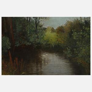 Prof. Paul Vorgang, "Am Wasser"