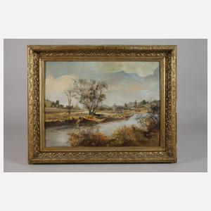 Paul Witterstätter, "An der Werra bei Creuzburg"