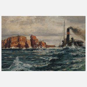 Paul Hermann Wolff, Kutter vor Helgoland