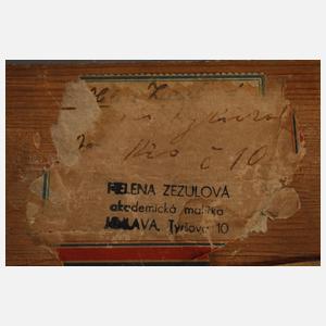 Helena Zezulova Bizkova, Blumenstillleben