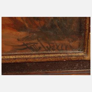 Beduinenkarawane in der Wüste