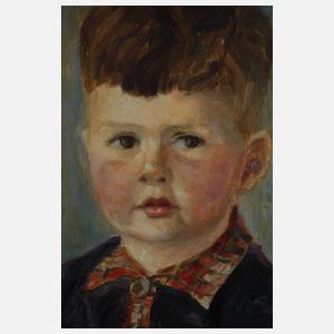 Pfürtner, Knabenportrait in der Stube