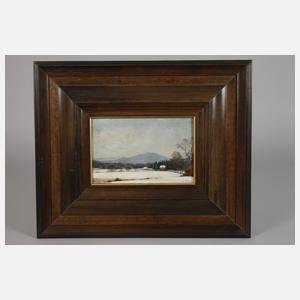 Bosman, Winterliche Mittelgebirgsansicht