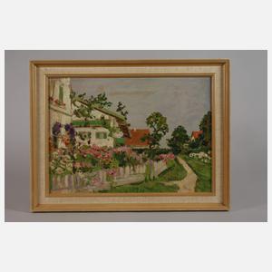 Blühende Bauerngärten im Voralpenland