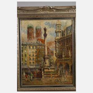 Ansicht Marienplatz München