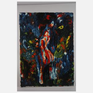 Siegfried Burmeister, Paar expressive Gemälde