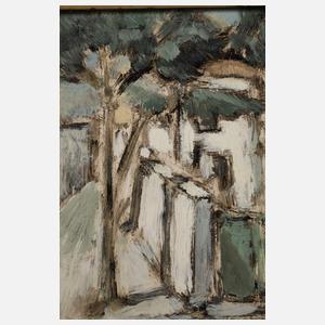 William von der Heydt, Mediterrane Straßenszene