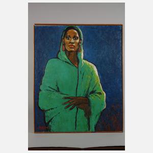 Ger van Norden, die Sängerin "Nina Simone"