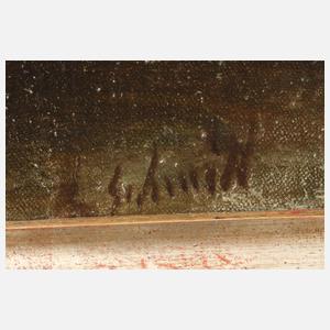 L. Schmitt, Niederländische Stadtansicht