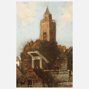 L. Schmitt, Niederländische Stadtansicht