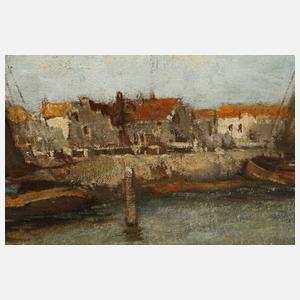 L. Schmitt, Niederländische Stadtansicht