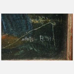 Albert Stuwe, Der Tod mit Begleitern