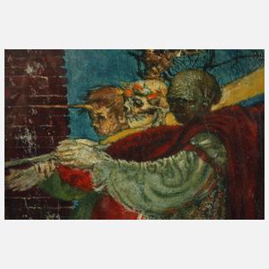 Albert Stuwe, Der Tod mit Begleitern