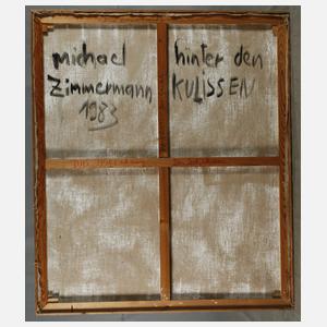 Michael Zimmermann, „Hinter den Kulissen“