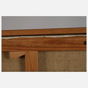 Expressiver liegender Damenakt