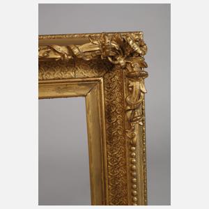 Kleiner Goldstuckrahmen Gründerzeit