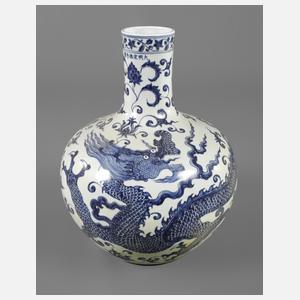 Große Tianqiuping-Drachenvase