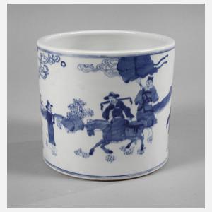 Bitong "Zu Pferde den Freund besuchend"