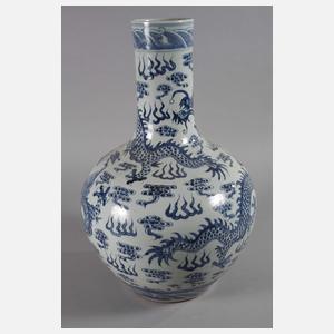 Sehr große Tianqiuping-Drachenvase