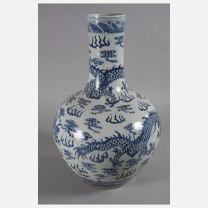 Sehr große Tianqiuping-Drachenvase