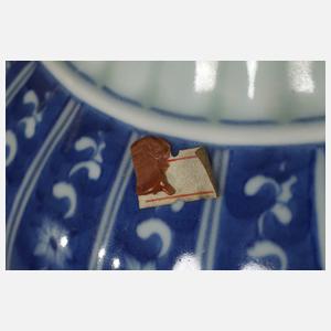 Paar große Deckelvasen "Enten im sommerlichen Lotosteich"