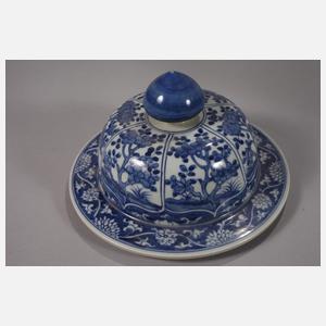 Paar sehr große Deckelvasen