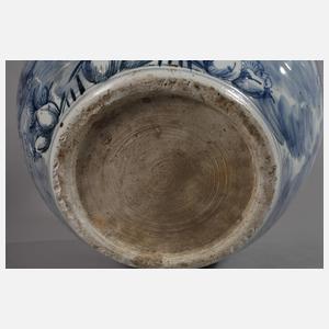 Große Tianqiuping-Vase „Das Paradies der Unsterblichen“