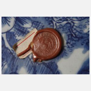 Paar Teezylinder mit Deckel