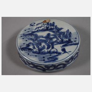 Paar Teezylinder mit Deckel