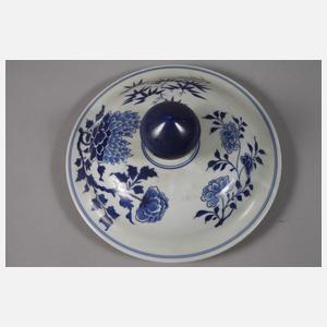 Paar Deckeltöpfe im Kangxi-Stil