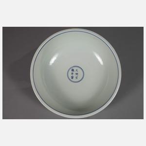 Paar halbsphärische Schalen