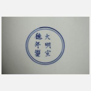 Paar halbsphärische Schalen