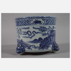 Weihrauchbrenner auf Löwenmaskarons