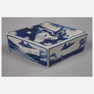 Paar Teacaddys in Lozenge-Form