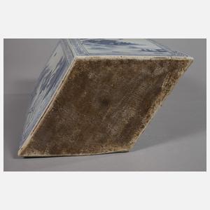 Paar Teacaddys in Lozenge-Form