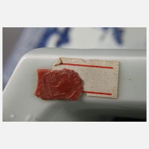 Große facettierte Balustervase