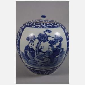 Vier Kugeltöpfe "Die zwei Weisen vom Kiefernhain"