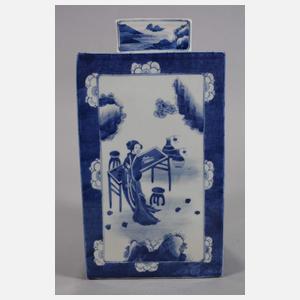 Paar eckige Teacaddys