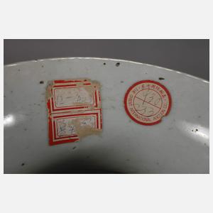 Paar Löwenkopf-Rouleauvasen