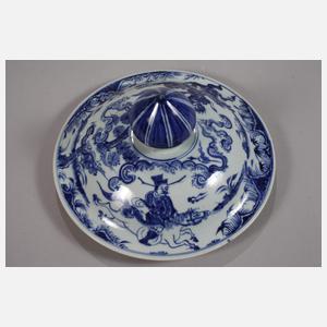 Yuan-Schultertopf mit Deckel