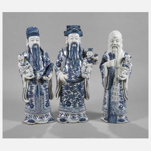 Trias der Sanxing-Sterngottheiten