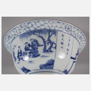 Paar große Klapmuts-Schalen