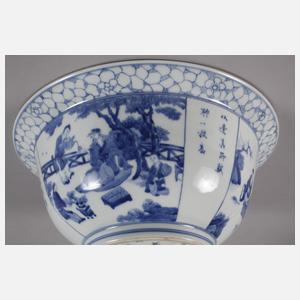 Paar große Klapmuts-Schalen