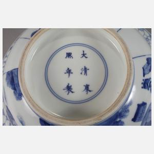 Paar große Klapmuts-Schalen