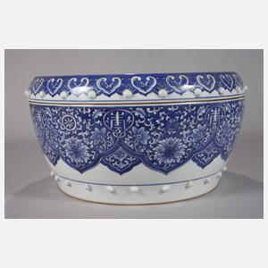 Sehr große Dagu-Deckeldose