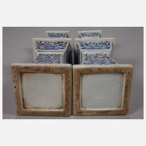 Paar chinesische Altarleuchter