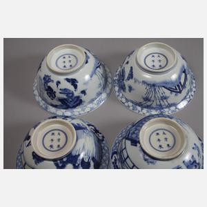 Vier Klapmuts-Schalen