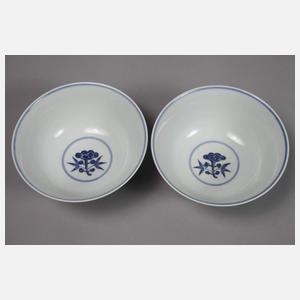 Paar große Teeschalen